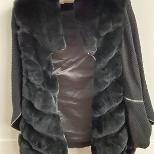 Real Rex Rabbit Fur Vest S